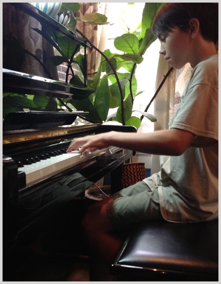 piano student